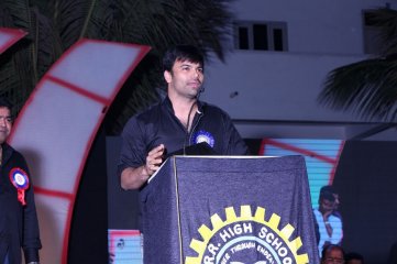 Guntur Talkies Movie Team at TRR School Anniversary Celebrations